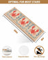 BOHOOSKYLAR 4 8"x30" Marine Life Stair Treads Lobster Shell Coral Ocean Indoor Non Slip Peel and Stick Stair Treads