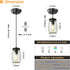1-Light Glass Mason Jar Light Fixtures, Kitchen Island Lighting, Farmhouse Pendant Lights Kitchen Island, Adjustable