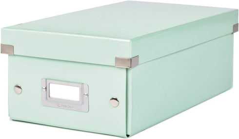 Xyron Click N Store Craft Storage Boxes, Small, 7-1/2" x 13-1/2" x 4-1/2", Mint (627113)