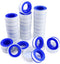 30 Pieces 1/2 Inch Teflon Tape, Industrial Thread Seal Tapes for Plumbing, Waterproof Seal Tape (1/2 x 394 Inch)