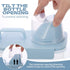FUPMILPHRANX 4 Pack 61Oz Laundry Detergent Dispenser, Clear Plastic Liquid Laundry Soap Dispenser with Removable