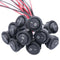 TWTADE 10Pcs Round Rocker Switch ON Off Switch, 12V Toggle Switches for Boat, Car, KCD1-X-Y