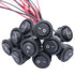 TWTADE 10Pcs Round Rocker Switch ON Off Switch, 12V Toggle Switches for Boat, Car, KCD1-X-Y
