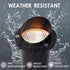 6W LED Shielded Well Light Outdoor, Low Voltage Anti-Glare In-Ground Landscape Lights, Warm White