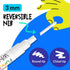 White Chalk Markers Fine Tip (5 Pack 3mm) - Chalkboard Markers, Liquid Chalk Marker Erasable - Thin Chalk Pens For Chalk Board, Blackboard, Glass, Car Window Markers - White Dry Erase Markers by Funcils