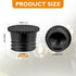 QVQCWD Bulb Bulb E26 (4) Light Socket Caps, Socket Safety Covers for String Lights, Fit Standard & Recessed Holders