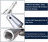 2026 6MM (1pcs) Wire Stripping and Twisting Tool, New Hex Shank Wire Nut Twister, Wire Twister Tool for Drill
