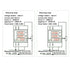 Multi-functional Digital Voltmeter Ammeter Power Meter, Din Rail Voltage Current Power Tester, 100A (AC 80-300)