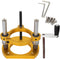KETIPED Adjustable Router Lift for 65mm Diameter Universal Trimming Machine,Aluminum Under-Table Router Base