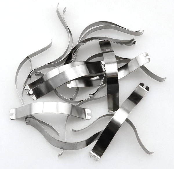 30pcs Stainless Steel Spring Clips, 85x9mm Photo Frame Hardware Accessories, Picture Frame Retaining Clips
