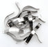 30pcs Stainless Steel Spring Clips, 85x9mm Photo Frame Hardware Accessories, Picture Frame Retaining Clips