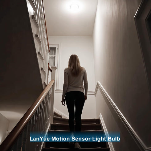 lanyue Bulb, 5 6 1200 15W 6000K (2 Pack) Motion Sensor Light in. & in. LED Can Lights Retrofit Motion Sensor Recessed