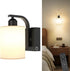 iThird 1 Pack Battery Operated Wall Sconces Lights: 6000mAh Rechargeable Wall Lights