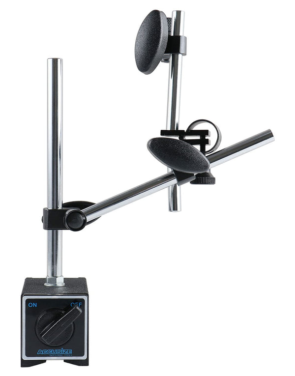 Accusize Industrial Tools 220 lbs Pull Super-Pull Magnetic Base for Precision Indicators, P900-S303
