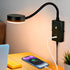 NOVCAND 5 Dimmable LED Wall Mounted Reading Light for Bed, Flexible Gooseneck Book Light for Wall Bedside Lamp
