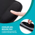 Ergonomic Mouse Pad with Wrist Support, Flower Cat Gel Mouse Pad for Comfortable Work Accessories