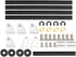2 Cart Shelf, Tier Metal Tools Trolley Superb Craftsmanship Easy To Assemble and Disassemble for Placing