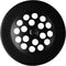 Westbrass Gerber Style Bee-Hive Tub Strainer Grid with Screw, Matte Black, D327-62