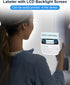 Memoqueen Label Maker M950, Bluetooth QWERTY Keyboard Labeler, Rechargeable Machine, Compatible with Android and iOS