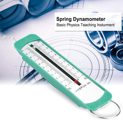 Newton Force Meter Spring Scale 10N Newton Meter Spring Dynamometer Physics Mechanical Experiment Instrument