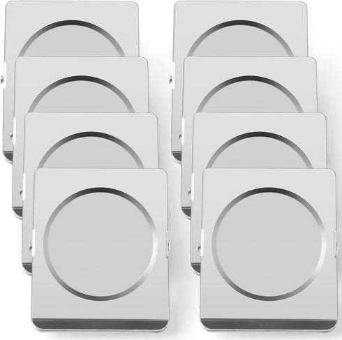 Heavy Duty Magnetic Clips, Extra Large 2.2 Inch Clip Magnets, 8 Pack for Fridge, Whiteboard, Office