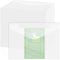 NACHLYNN 108 Pack Plastic Envelopes, A4 Size Clear Document File Folders with Snap Closure for School Office