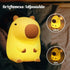 BemeedLigt Lamp,Dimmable Capybara Night Light, Cute Capybara Lamp Silicone Baby Nursery Nightlight,Rechargeable Bedside