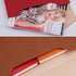 Enyuwlcm A4 File Folder Document Holder, Waterproof PU Leather Portfolio Envelope Case with Invisible Magnetic Closure,