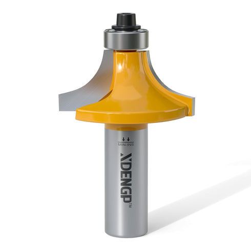 Roundover Router Bit 1/2 Shank, 1/2" Radius Round Over Router Bits, Router