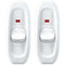 2 Pack Appliance Switch On/Off Button, Table Lamp Desk Light In-line Cord Switch, 250V 10A, White