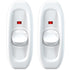 2 Pack Appliance Switch On/Off Button, Table Lamp Desk Light In-line Cord Switch, 250V 10A, White