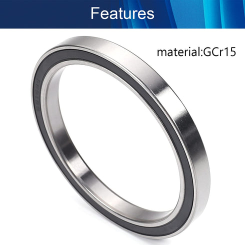 Othmro 6816-2RS Deep Groove Bearings - Double Bearing High Carbon Chromium Bearing Steel