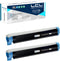 LCL Remanufactured Toner Cartridge Replacement for OKI B410 B420 B430 B440 (2-Pack Black)