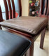 HCZKIUJ 1/2/4 Packs 4.5CM 40 40cm(2Packs)) Memory Foam Seat Cushion, Anti-Slip Waterproof Office Computer Chair Boss
