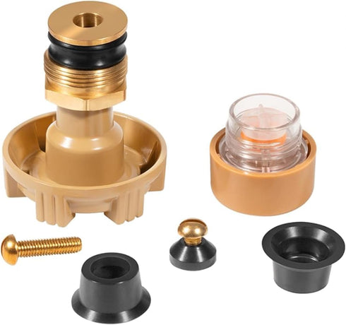 RK-17MH Repair Kit for Wall Hydrant, Metal Handle Repair Kit for Woodford Model 17 Outdoor Faucet (12 Pcs)