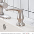 40" GAGALIFE Kitchen Sink Soap Dispenser Brushed Nickel, Under Sink Soap Dispenser with Silicone Extension Tube Kit,Say