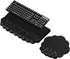 Laborio Cloud Wrist Rest for Keyboard and Mouse for Desktop, PU Leather