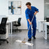 Commercial 24" Inch 4 (PT14 CQT Flat Microfiber Floor Mop Cleaning System Wet Dry and Dust Hardwood with Washable Pads