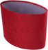 12.5cm 18cm FTVOGUE Oval Lamp Shade Modern Eye Care Lampshade with Good Light Transmittance for Table Floor Lamp Gold