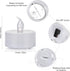 100PACK 200Hours Nancia Flameless LED Tea Lights Candles, Realistic and Bright Flickering Long Lasting Battery-Powered