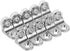10pcs Shelf Support Pegs, Glass Shelf Brackets, Brackets for Glass Shelves, Zinc Alloy Round Corners Shape Shelf Holder