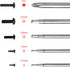 5 in 1 RC Hobby Repair Tools Kit, Hex Driver Set with Magnetic Allen Wrench, Drill Bits & Phillips Screwdriver Bit