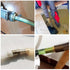 Joywayus Hose Barb Reducer 5/8" to 3/4" Barb Fitting Reducing Splicer, Hex Union Brass Fitting for Water/Fuel/Air