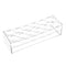 MECCANIXITY 12-Well Acrylic Test Tube Rack Holder, Clear Lab Stand for 100ml Tubes