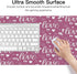 Generic 35. 4" 16. 5" Retro Cute Hearts Desk Mat Multifunctional Mouse Pad Long, Waterproof Dual Sided Desk Mat