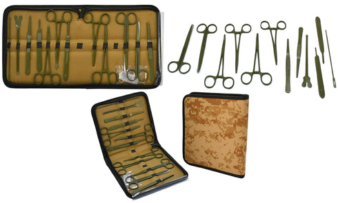 OdontoMed2011 Dissection Kit, 24 Pcs Advanced Lab Kit for Anatomy & Biology Students