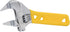 Extra Slim Jaw Adjustable Wrench, 4-Inch/5-Inch, Black Metal
