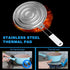 Trenqular Heat Diffuser Plate Stainless Steel Gas and Electric Stove Diffuser Plate Cooktop Heat Diffusers Cooking