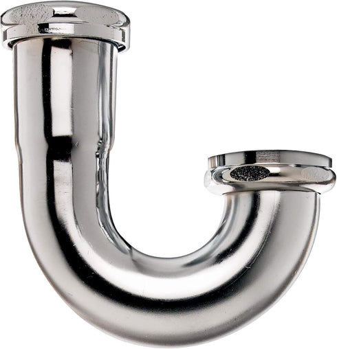 KEENEY 10488K 22-Gauge Sink Trap J-Bend, 1-1/2-Inch Chrome