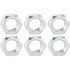 Speedway Motors Steel Jam Nuts 5/8 Inch-18 Right Hand NF Fine Thread, Thin Profile